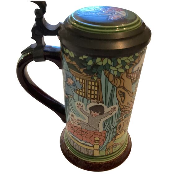 LTD Edition Mettlach Fairy Tale Stein Collection - Pinocchio with Certificate